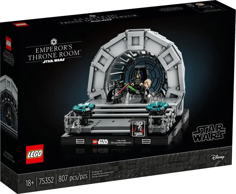 LEGO 75352 Diorama: Sala tronowa Imperatora zdjęcie 5