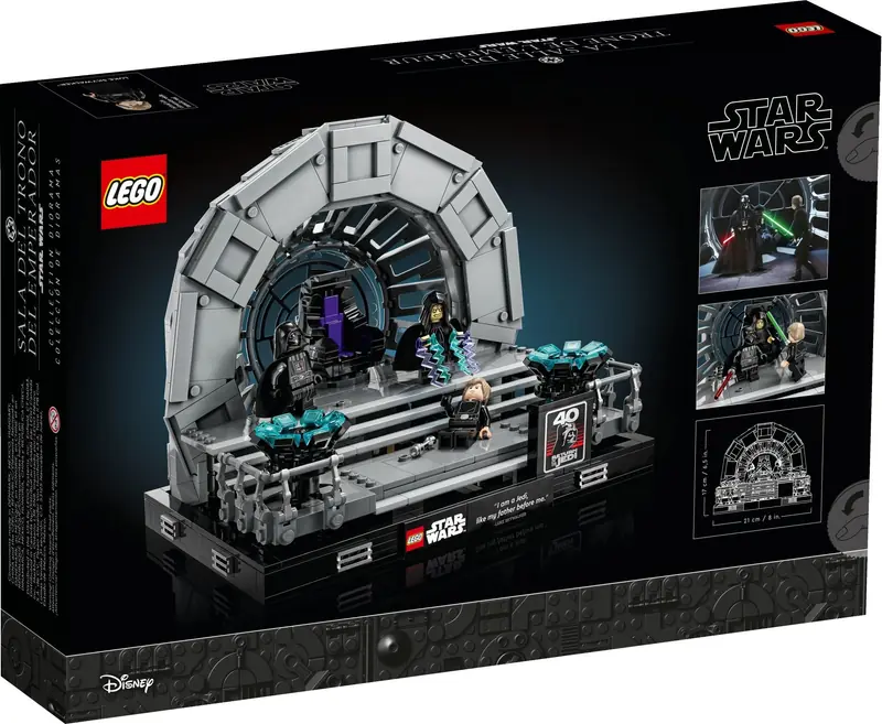 LEGO 75352 Diorama: Sala tronowa Imperatora zdjęcie 2