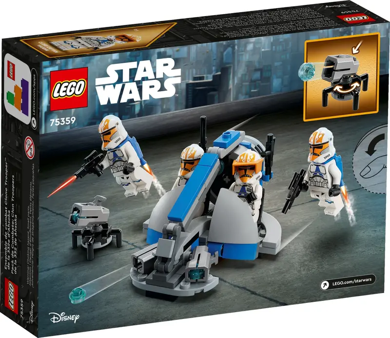 LEGO 75359 Zestaw bitewny z 332. oddziałem klonów Ahsoki zdjęcie 6