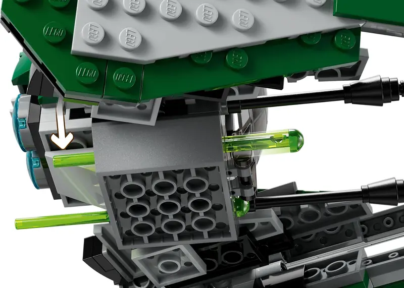 LEGO 75360 Jedi Starfighter Yody zdjęcie 10