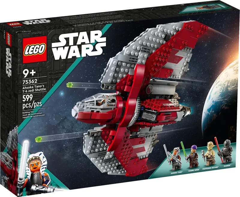 LEGO 75362 Prom kosmiczny Jedi T-6 Ahsoki Tano zdjęcie 2