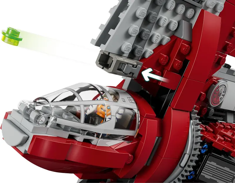 LEGO 75362 Prom kosmiczny Jedi T-6 Ahsoki Tano zdjęcie 9