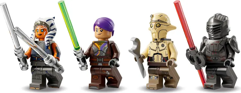 LEGO 75362 Prom kosmiczny Jedi T-6 Ahsoki Tano zdjęcie 5