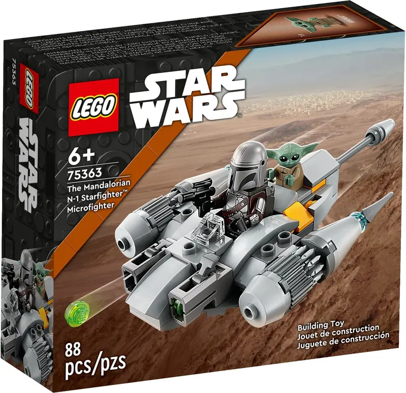 LEGO 75363 Myśliwiec N-1 Mandalorianina w mikroskali zdjęcie 4