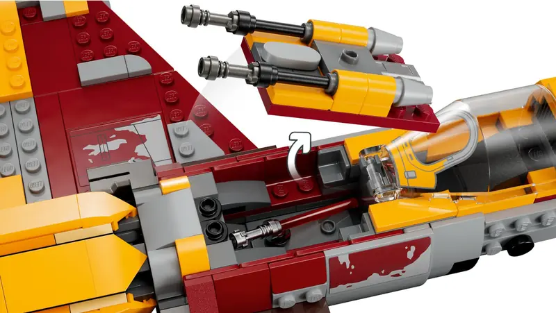 LEGO 75364 E-Wing Nowej Republiki kontra Myśliwiec Shin Hati zdjęcie 14