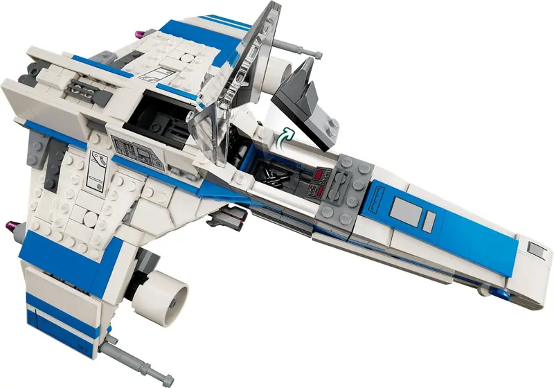 LEGO 75364 E-Wing Nowej Republiki kontra Myśliwiec Shin Hati zdjęcie 9