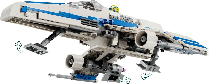 LEGO 75364 E-Wing Nowej Republiki kontra Myśliwiec Shin Hati zdjęcie 10