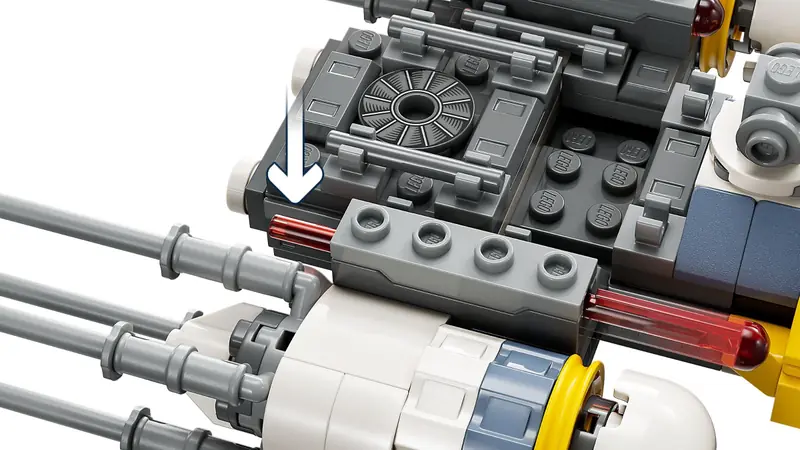 LEGO 75365 Baza Rebeliantów na Yavin 4 zdjęcie 7