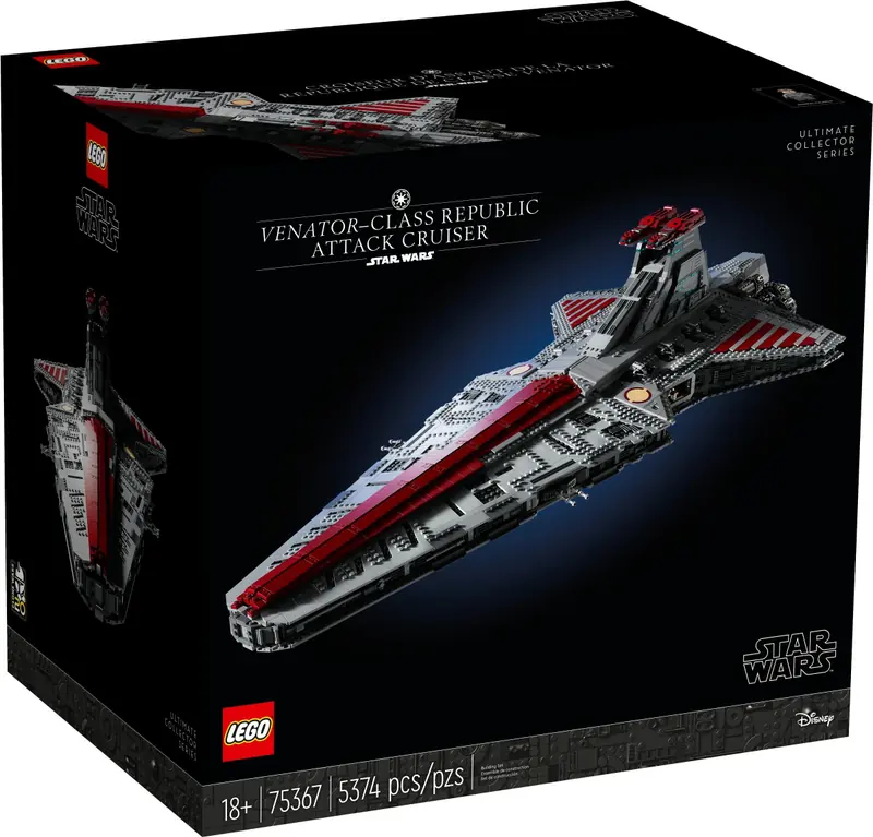 LEGO 75367 Gwiezdny Niszczyciel typu Venator zdjęcie 5