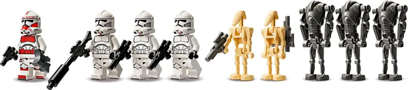 LEGO 75372 Zestaw bitewny z żołnierzem armii klonów i droidem bojowym zdjęcie 5