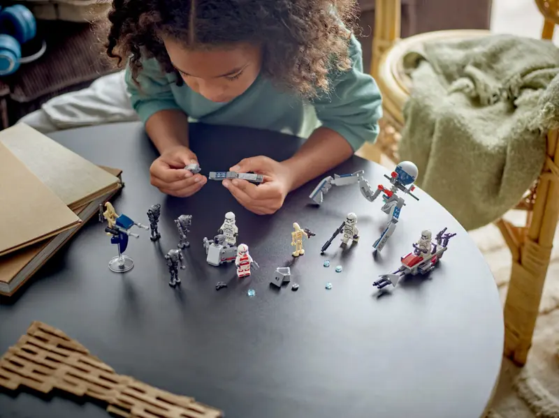 LEGO 75372 Zestaw bitewny z żołnierzem armii klonów i droidem bojowym zdjęcie 7