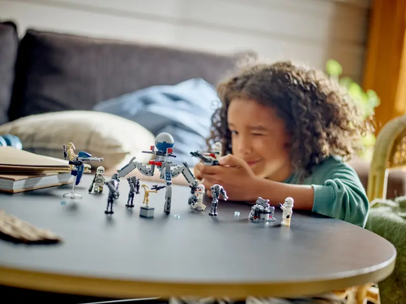 LEGO 75372 Zestaw bitewny z żołnierzem armii klonów i droidem bojowym zdjęcie 8
