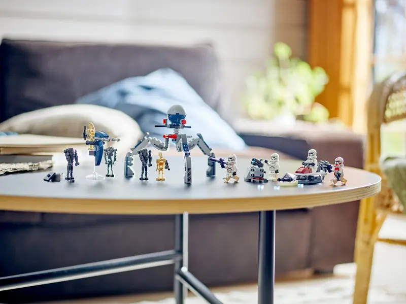 LEGO 75372 Zestaw bitewny z żołnierzem armii klonów i droidem bojowym zdjęcie 9