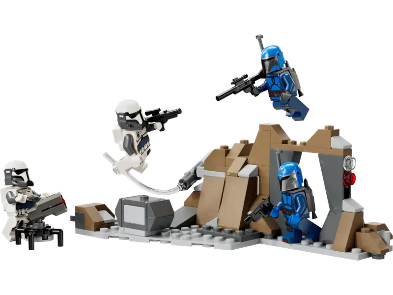 LEGO 75373 Zasadzka na Mandalorze™ — zestaw bitewny
