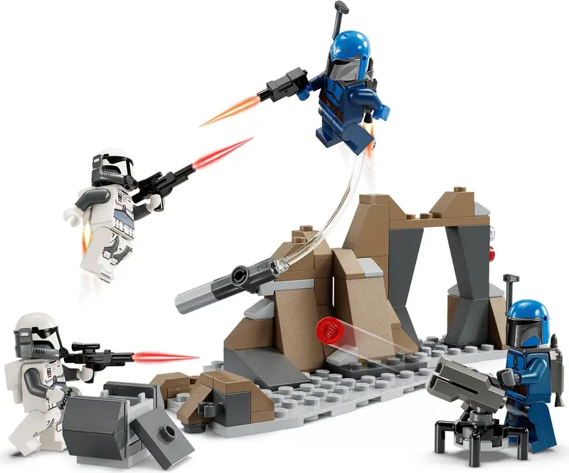 LEGO 75373 Zasadzka na Mandalorze - zestaw bitewny zdjęcie 2