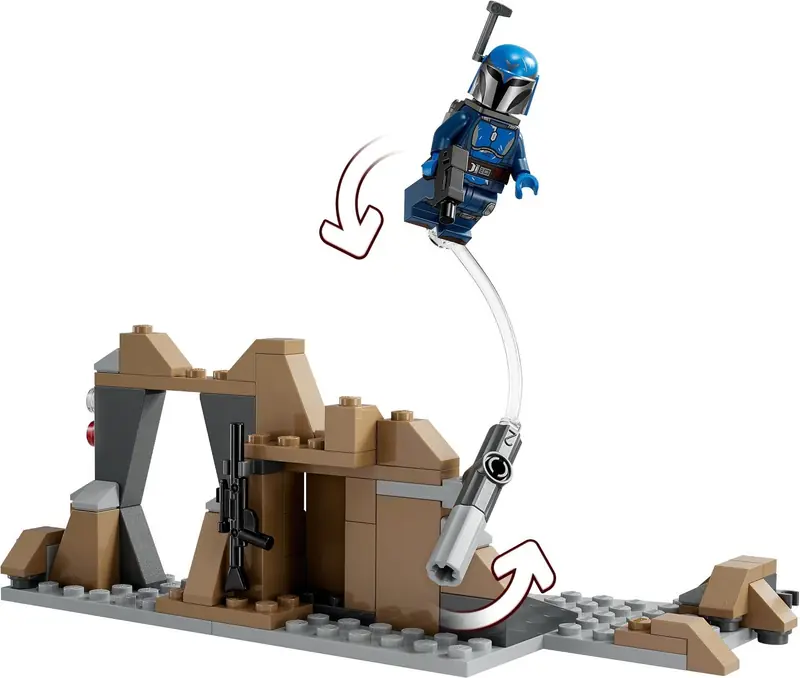 LEGO 75373 Zasadzka na Mandalorze - zestaw bitewny zdjęcie 3
