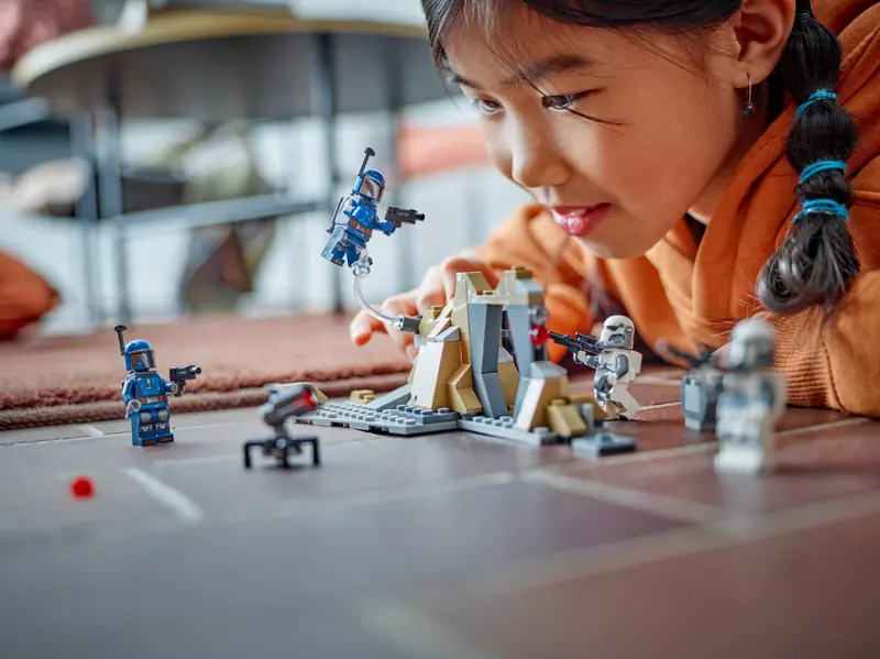 LEGO 75373 Zasadzka na Mandalorze - zestaw bitewny zdjęcie 6