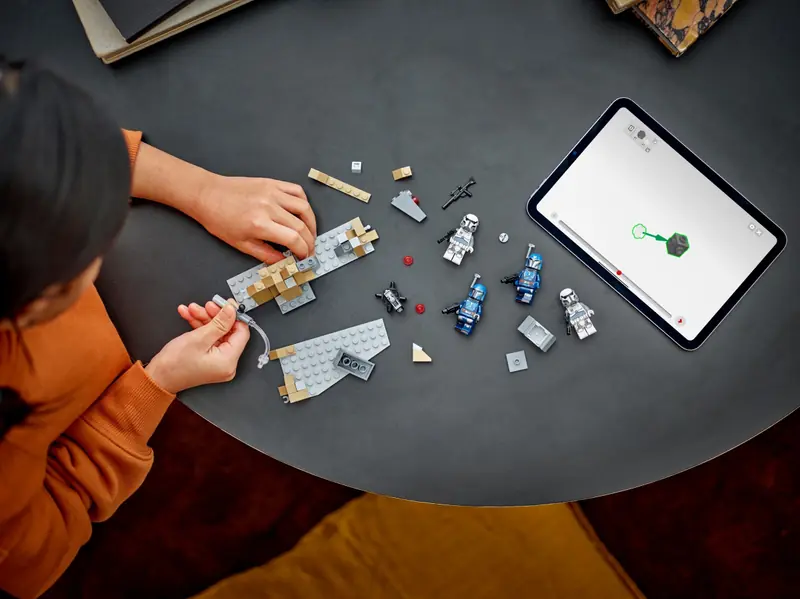 LEGO 75373 Zasadzka na Mandalorze - zestaw bitewny zdjęcie 7