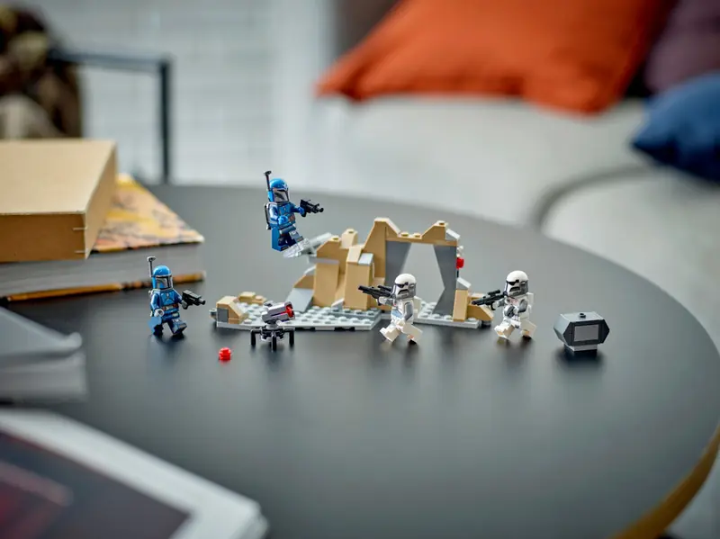 LEGO 75373 Zasadzka na Mandalorze - zestaw bitewny zdjęcie 8