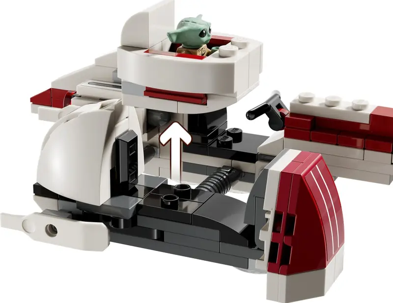 LEGO 75378 Ucieczka na śmigaczu BARC zdjęcie 4