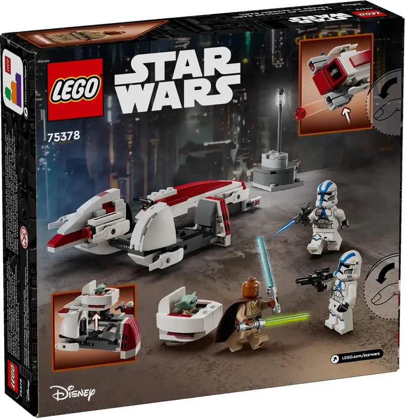 LEGO 75378 Ucieczka na śmigaczu BARC zdjęcie 6