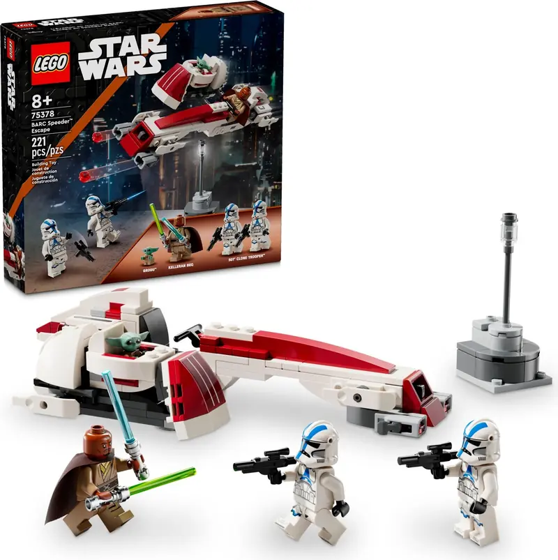 LEGO 75378 Ucieczka na śmigaczu BARC zdjęcie 7