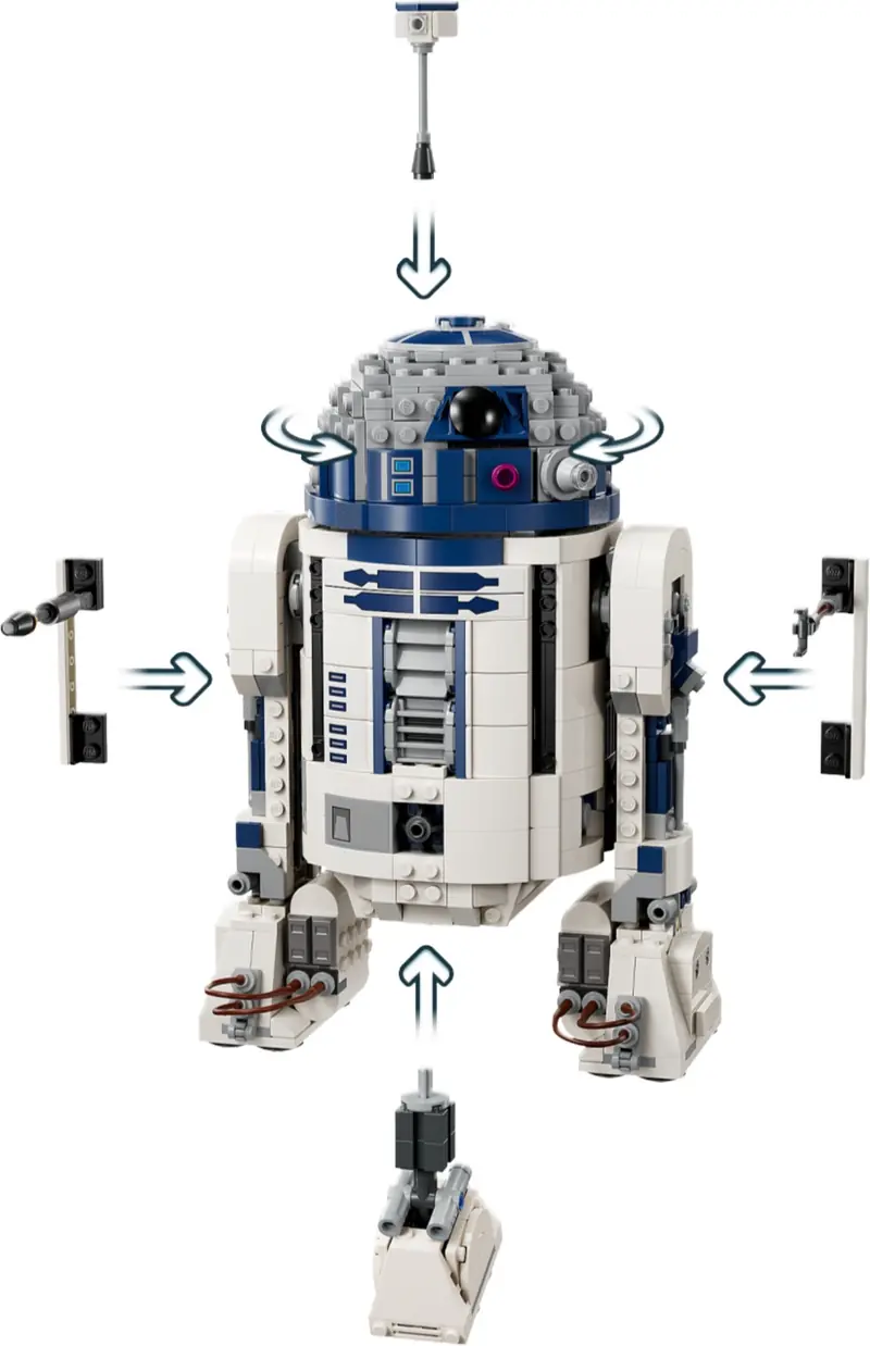 LEGO 75379 R2-D2 zdjęcie 4
