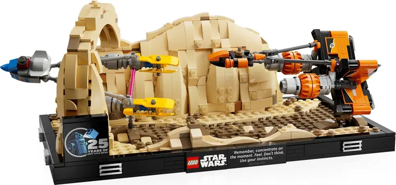 LEGO 75380 Diorama: Wyścig ścigaczy w Mos Espa zdjęcie 2