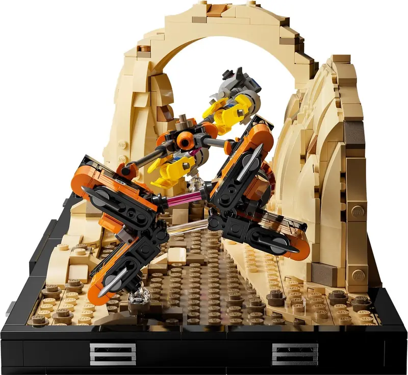 LEGO 75380 Diorama: Wyścig ścigaczy w Mos Espa zdjęcie 3
