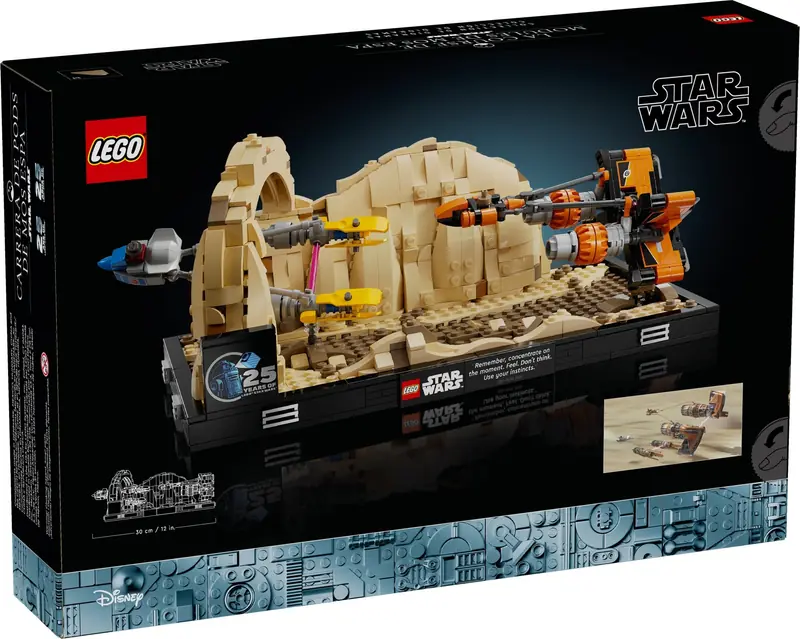 LEGO 75380 Diorama: Wyścig ścigaczy w Mos Espa zdjęcie 4