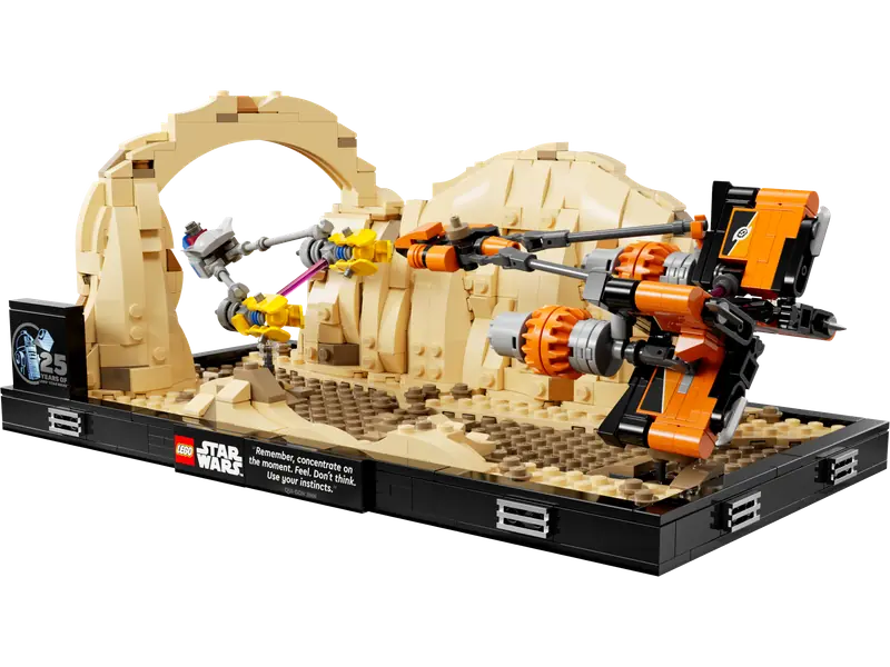 LEGO 75380 Diorama: Wyścig ścigaczy w Mos Espa