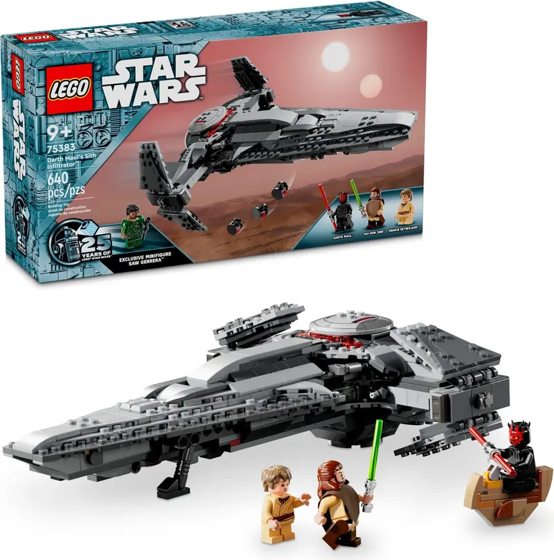 LEGO 75383 Infiltrator Sithów Dartha Maula zdjęcie 7