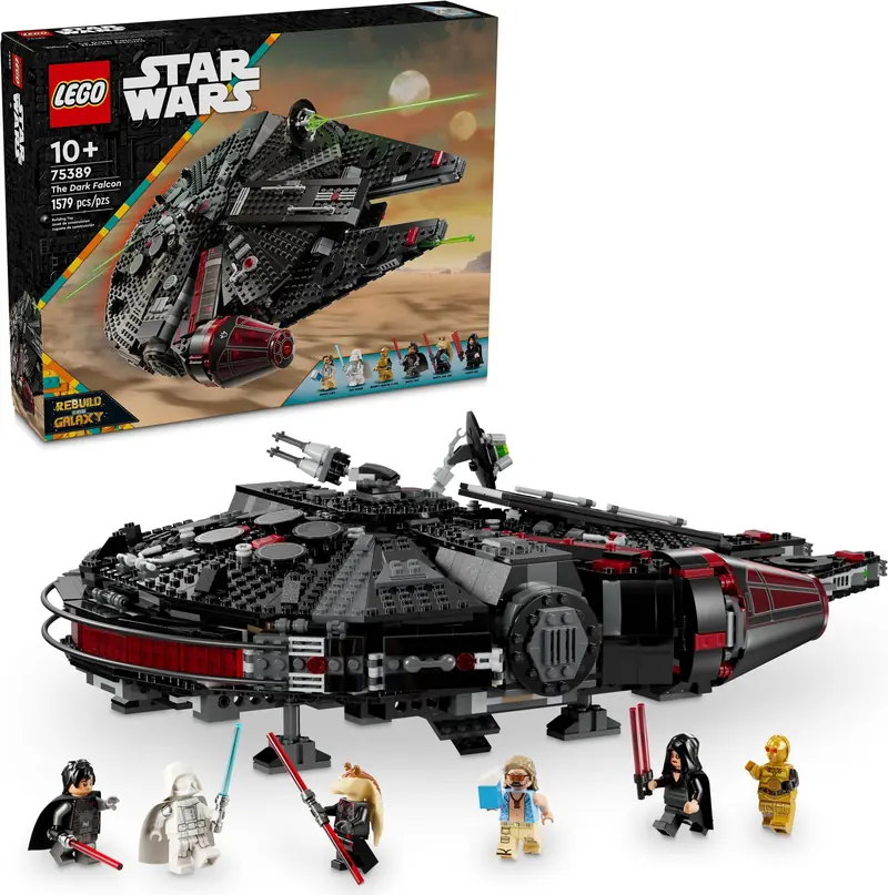 LEGO 75389 Mroczny Sokół Millennium zdjęcie 3