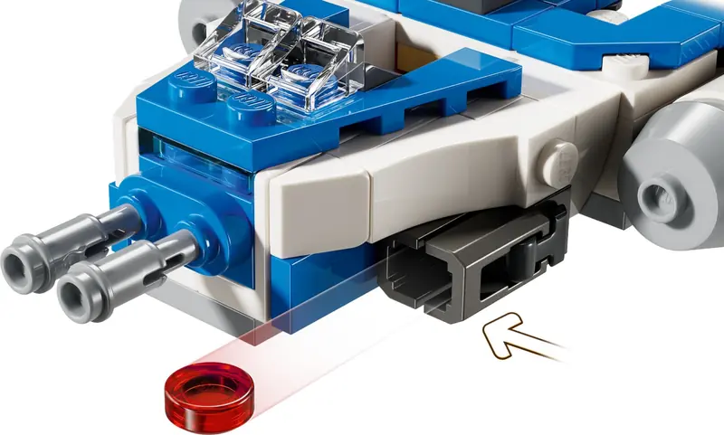 LEGO 75391 Mikromyśliwiec Y-Wing kapitana Rexa zdjęcie 4