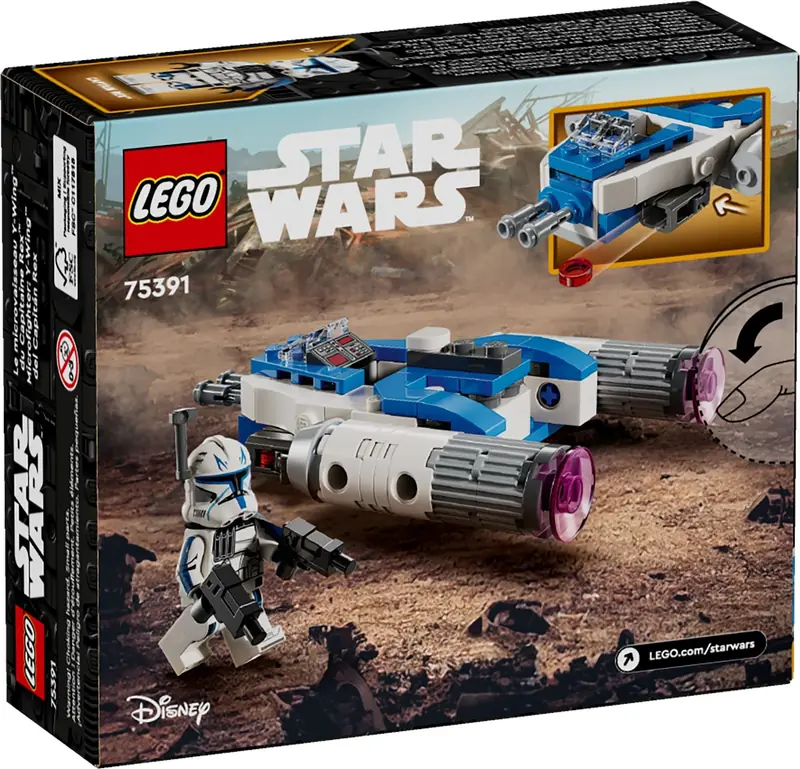 LEGO 75391 Mikromyśliwiec Y-Wing kapitana Rexa zdjęcie 5