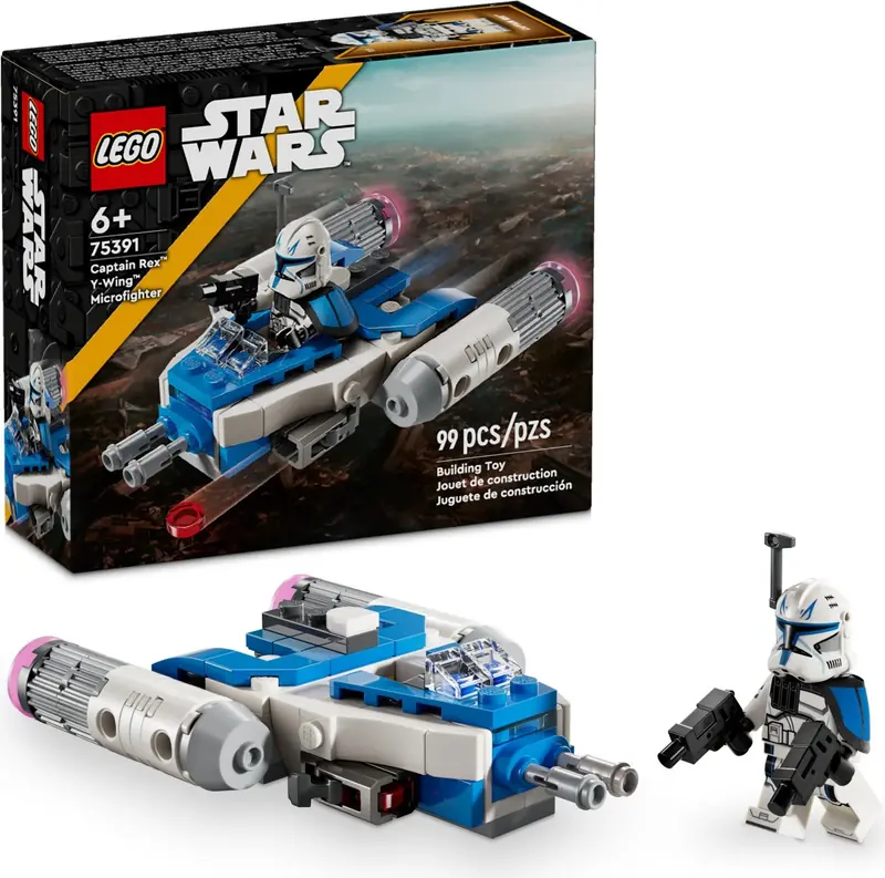LEGO 75391 Mikromyśliwiec Y-Wing kapitana Rexa zdjęcie 6