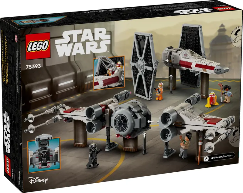 LEGO 75393 Hybryda TIE Fightera i X-Winga zdjęcie 2