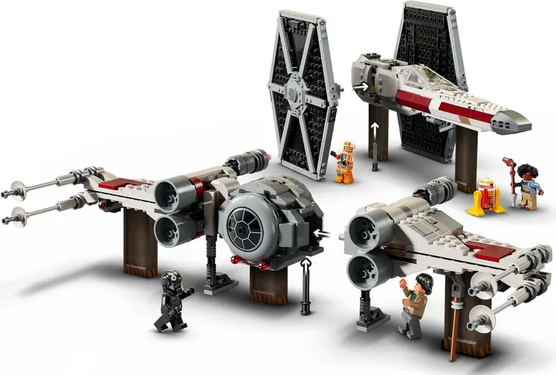 LEGO 75393 Hybryda TIE Fightera i X-Winga zdjęcie 7