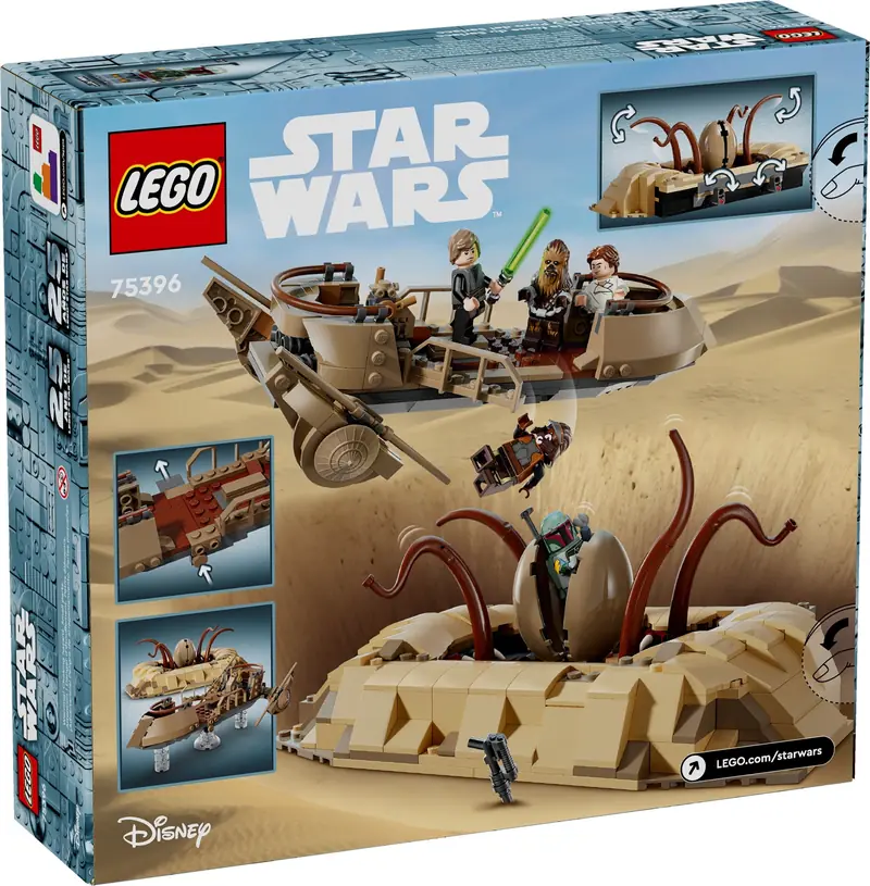 LEGO 75396 Pustynna barka i jama sarlacca zdjęcie 6