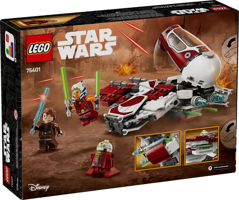 LEGO 75401 Interceptor Jedi Ahsoki zdjęcie 6
