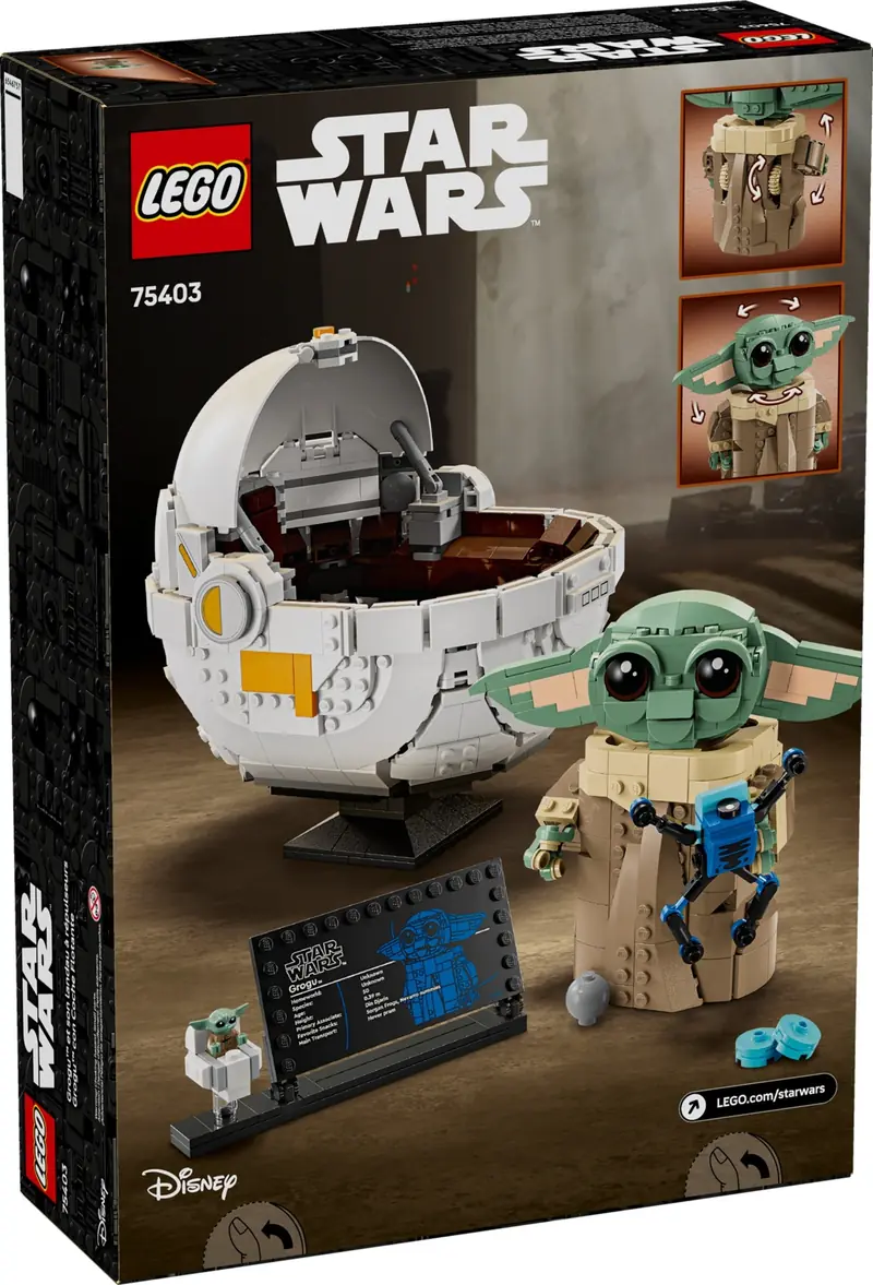 LEGO 75403 Grogu w wózku zdjęcie 2