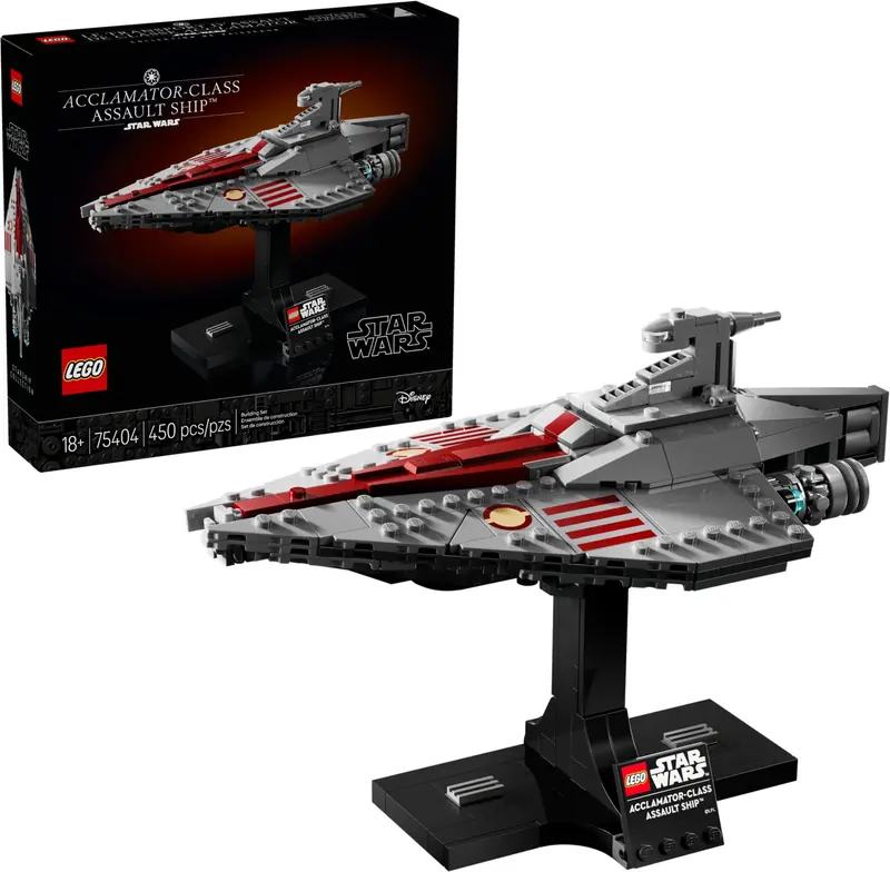 LEGO 75404 Krążownik szturmowy typu Acclamator zdjęcie 3
