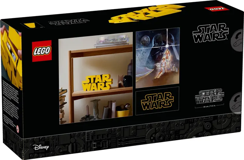 LEGO 75407 Logo Star Wars zbudowane z klocków zdjęcie 2