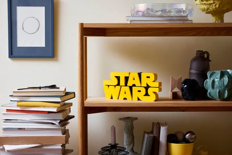 LEGO 75407 Logo Star Wars zbudowane z klocków zdjęcie 7