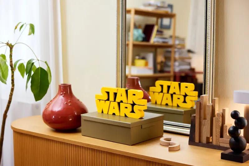 LEGO 75407 Logo Star Wars zbudowane z klocków zdjęcie 8