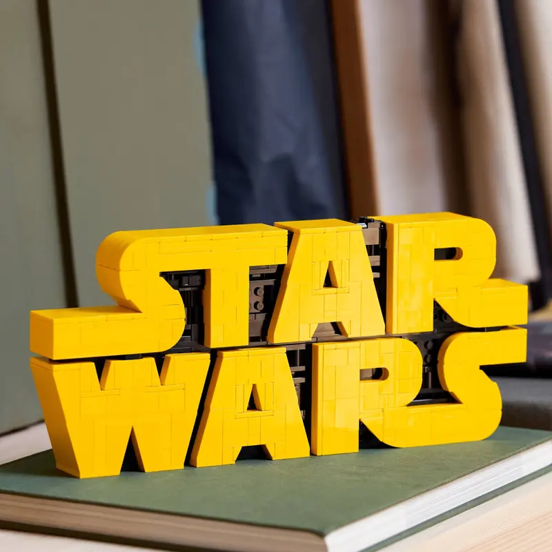 LEGO 75407 Logo Star Wars zbudowane z klocków zdjęcie 9