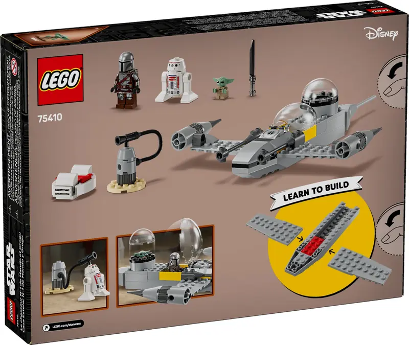 LEGO 75410 Myśliwiec N-1 Mando i Grogu zdjęcie 2