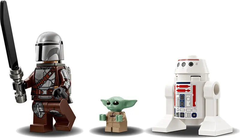 LEGO 75410 Myśliwiec N-1 Mando i Grogu zdjęcie 7