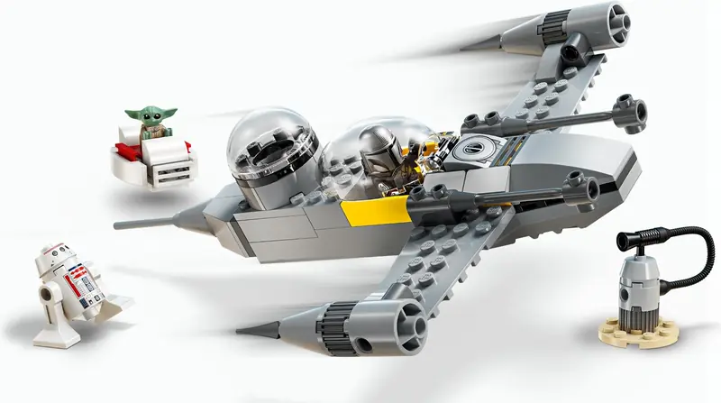 LEGO 75410 Myśliwiec N-1 Mando i Grogu zdjęcie 4