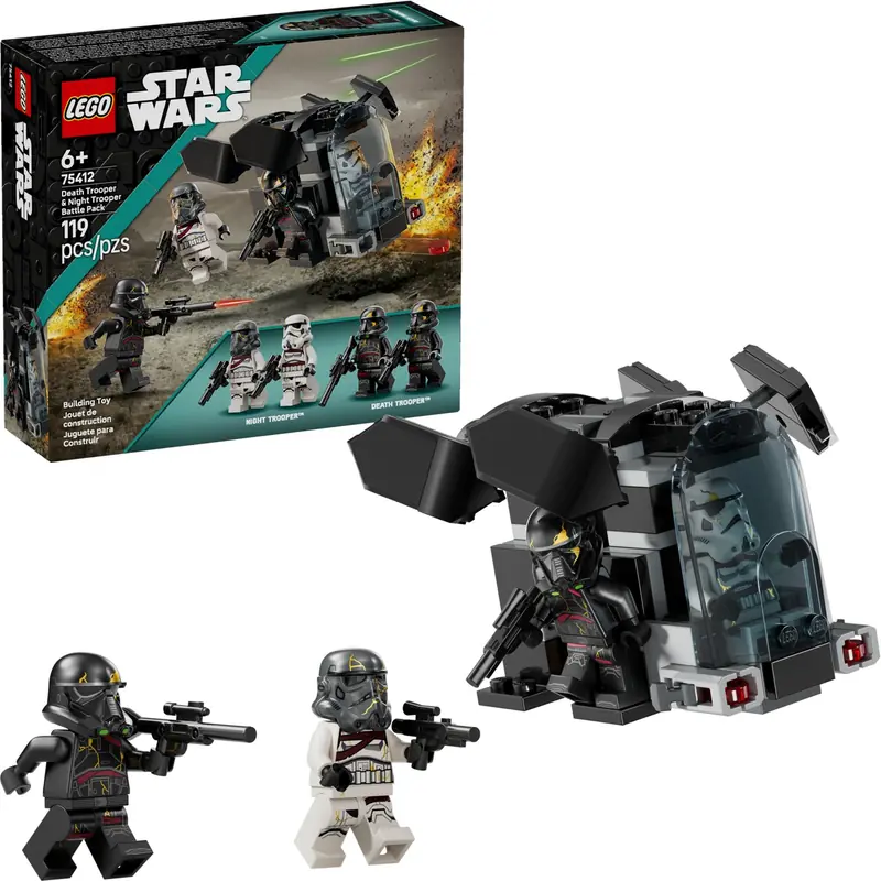 LEGO 75412 Szturmowiec Śmierci i nocny szturmowiec - zestaw bitewny zdjęcie 3